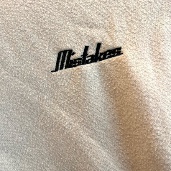 ADIKA | “Mistakes” Crewneck Sweatshirt | Tan Cream | Size Medium | SOLD OUT! - Picture 3 of 9